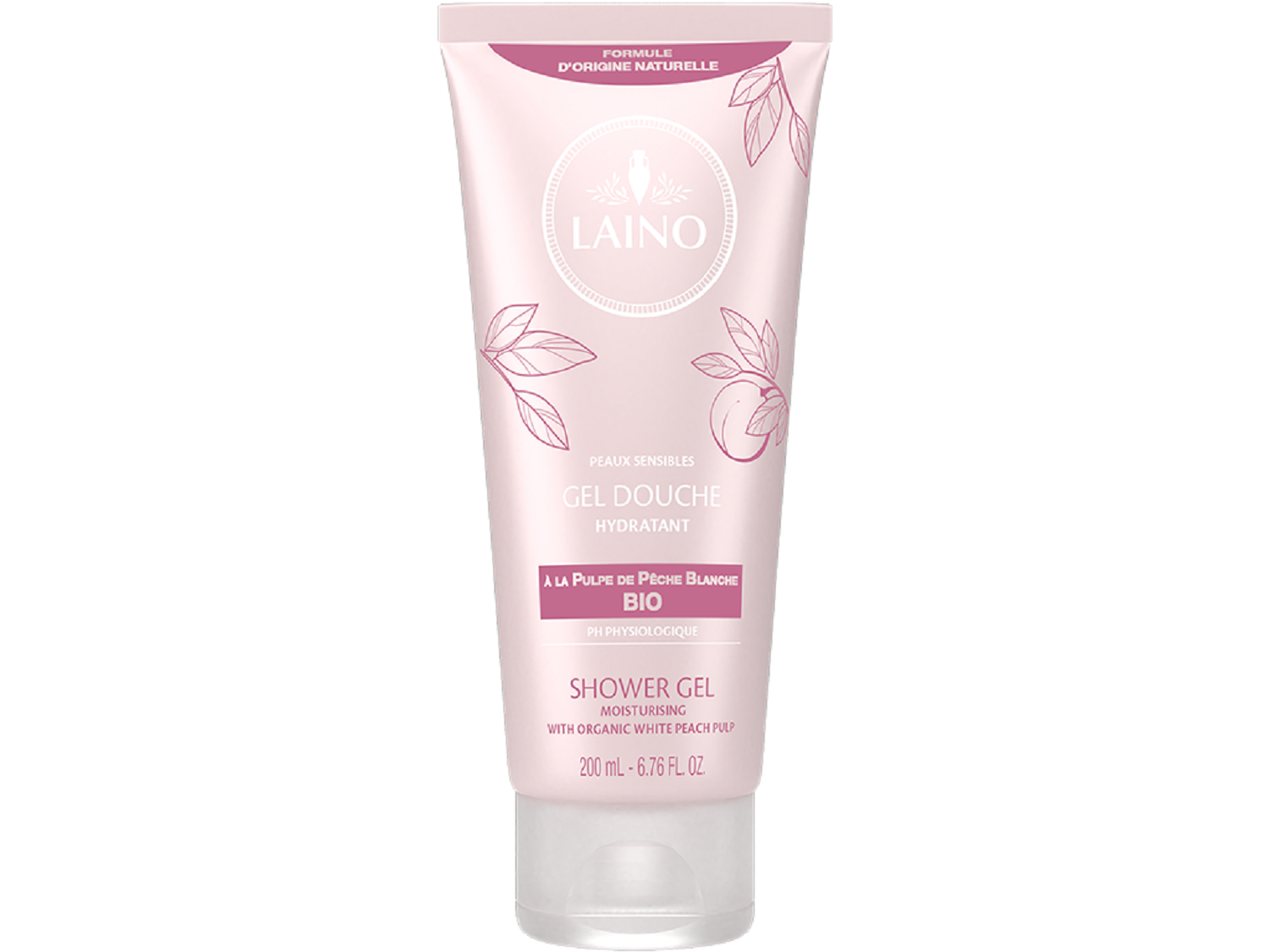 GEL DOUCHE PULPE DE PECHE BIO 200ML