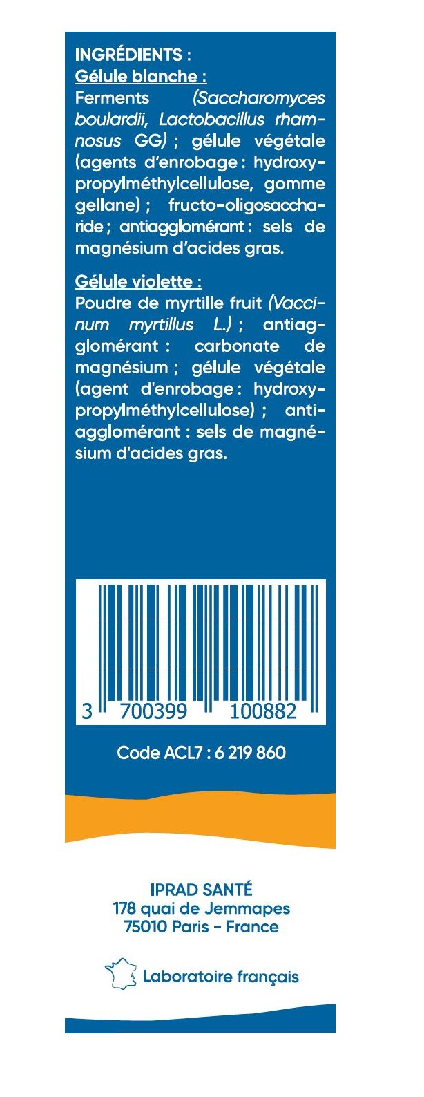 Complément Naturamedicatrix Lactipro Buccal 40 Gélules - Pour Bouche Et Muqueuses
