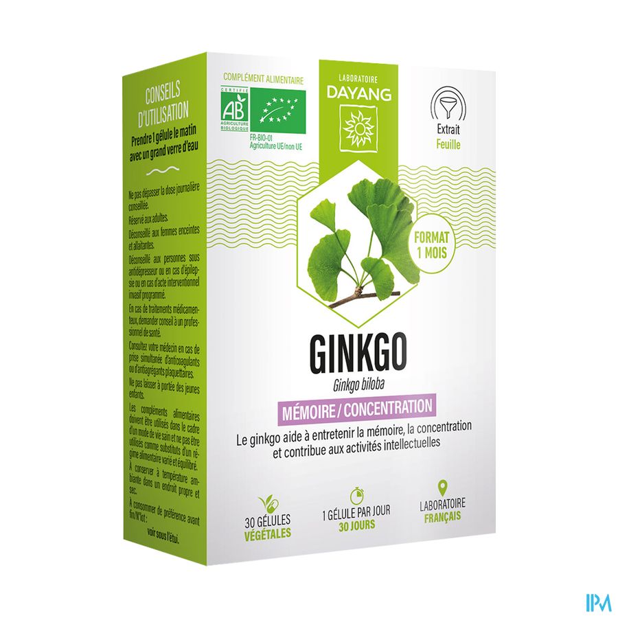 DAYANG GINKGO BILOBA BIO GELUL 30