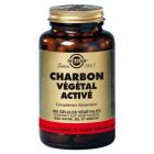 SOLGAR CHARBON VEGETAL ACTIVE GELULE VEGETALE 100