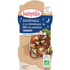 Ratatouille à la Provençale Riz de Camargue Basilic Bio