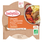 Légumes à la Basquaise Poulet fermier du Poitou Paprika Bio