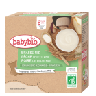 Brassé Riz Pêche Poire de Provence Bio