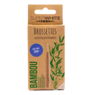 SUPERWHITE 8 BROSSETTES INTERDENTAIRE BAMBOU 0,8 MM