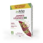 ARKOFLUIDES JAMBES LÉGÈRES BIO  OFFRE SPÉCIALE + 50% OFFERT 30 ampoules