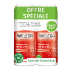 Duo Déodorant roll-on 24H Grenade - 2x50 ml