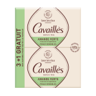 SAVON SURGRAS EXTRA DOUX AMANDE VERTE lot de 3x250gr + 1 Gratuit