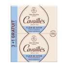 SAVON SURGRAS EXTRA DOUX FLEUR DE COTON lot de 3x250gr + 1 Gratuit