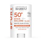 STICK SOLAIRE SPORT SPF50+ BLANC CERTIFIÉ BIO - 12 GR