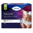 TENA Silhouette Normal Blanc | Sous-vêtement absorbant Taille basse