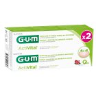 GEL DENTIFRICE GUM ACTIVITAL 75 ML LOT DE 2