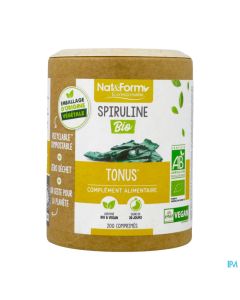 NAT&FORM ECO SPIRULINE BIO CPR200