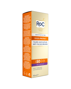 RoC Soleil Protect Fluide Visage Unificateur Anti-Tâches Brunes SPF50+ 50ml