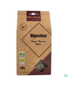 NAT&amp;FORM TIS DIGESTION BIO 80G