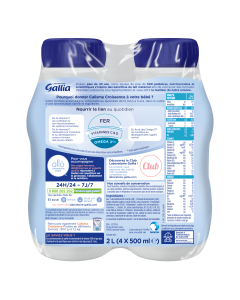 GALLIA CALISMA CROISS BOUT 500MLX4