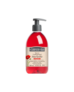 SAVON DE MARSEILLE LIQUIDE COQUELICOT 500ML