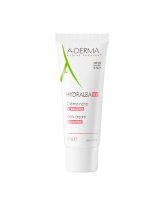 A-Derma - Hydralba UV - Crème visage riche hydratante SPF20 40 ml