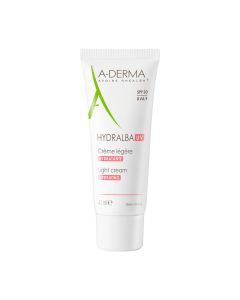 A-Derma - Hydralba UV - Crème visage légère hydratante SPF20 40 ml