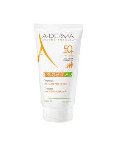 A-Derma - Protect AD - Crème solaire très haute protection SPF50+ peaux sèches à tendance atopique 150 ml