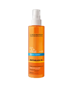  Anthelios Crème Solaire en Huile Confort Nutritive Corps SPF50+ Avec Parfum 200ml