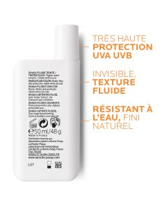 Anthelios Crème Solaire en Fluide Invisible Visage SPF30 Avec Parfum 50ml