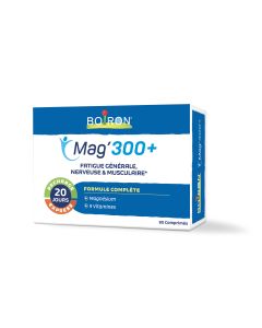Boiron Mag'300+, Boîte de 80 comprimés