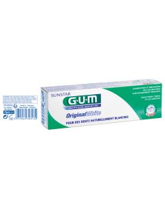 DENTIFRICE GUM ORIGINAL WHITE 75ML LOT DE 2