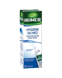 Humer - Spray nasal Hygiène du nez - Format familial : dès 1 mois - Solution saline - 100ml