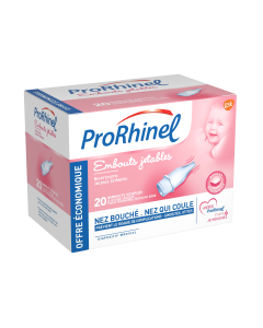 PRORHINEL Embouts jetables souples x 20