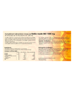 GELEE ROYALE BIO 1500MG B20