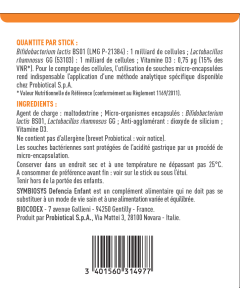 SYMBIOSYS DEFENCIA ENFANT BOITE DE 30 STICKS