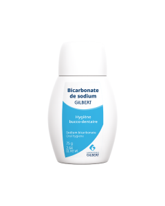 GILBERT - DENTIDOSE BICARBONATE DE SODIUM POUDREUR 75GR 