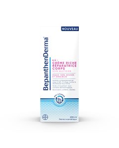 BepanthenDerma Crème Riche Réparatrice Corps – Tube 200ml
