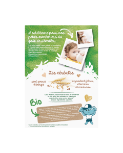 MODILAC CEREALES BIO CACAO-VANILLE 250G