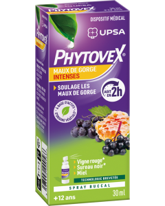 PHYTOVEX SPRAY Maux De Gorge Intenses