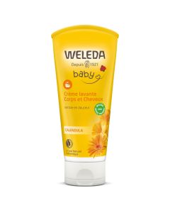 Weleda Calendula Bebe Creme Lavante Corps Et Cheveux 200ml
