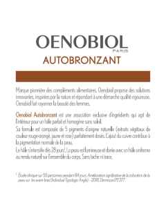 OENOB AUTOBRONZANT 30CAPS