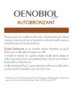 OENOBIOL AUTOBRONZANT 2X30 CAPSULES