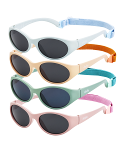 Lunettes de soleil 18m+ vendues en prêt à vendre x12  (4 modèles)