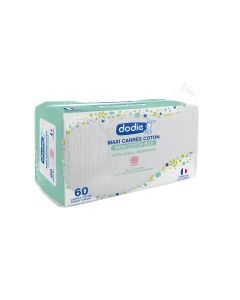 Carrés coton BIO GOTS x60
