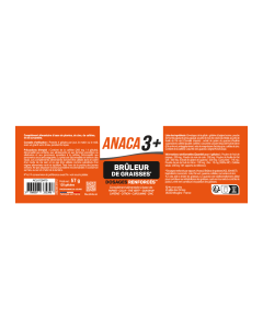 ANACA3+ BRÛLEUR DE GRAISSES 120 gélules