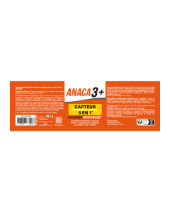 ANACA3 + CAPTEUR GRAISSES ET SUCRES 5 en 1 120 gélules
