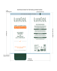 LUXÉOL APRÈS-SHAMPOOING RÉPARATEUR 200 ML