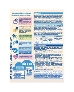 NESTLE NIDAL 2 Lait Infantile 2ème âge 800g de 6 mois à 1 an