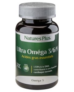 NATURE'S+ ULTRA OMEGA 3-6-9 CAPS60