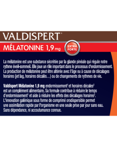 VALDISPERT MELATONINE 1.9MG 40 COMPRIMES