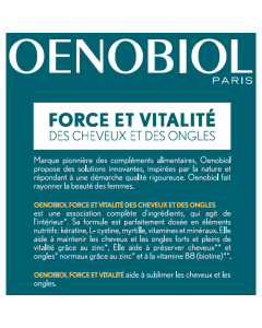OENOBIOL FORCE ET VITALITE 3X60 COMPRIMES