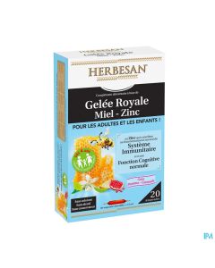 HERBESAN GEL ROY+MIEL+ZINC AMP20