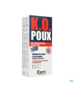 ITEM KO POUX GEL/CR 100ML +PEIGNE