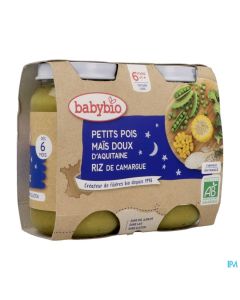 BABYBIO BON/NUIT PETIT POI2X200G